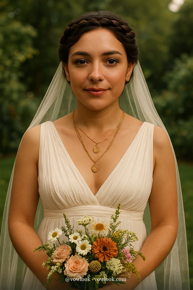 Vintage Elegance visualized on the sample bride