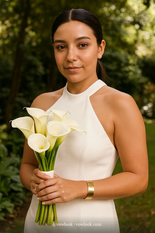 Modern Glam visualized on the sample bride